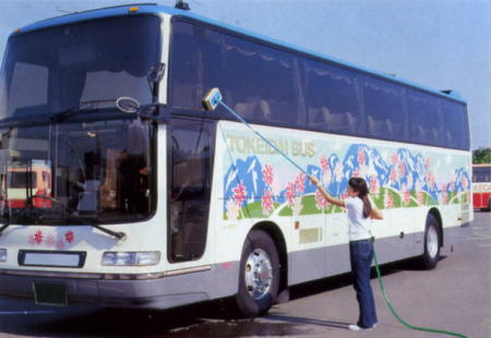 大型車の洗車スポンジ バス00 バス2400